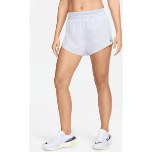 Nike AeroSwift Dri-FIT ADV-løbeshorts med indershorts (7,5 cm) og mellemhøj talje og til kvinder - grå grå XL (EU 48-50)