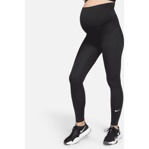 Nike One-leggings (M) med høj talje til kvinder (Maternity) - sort sort S (EU 36-38)