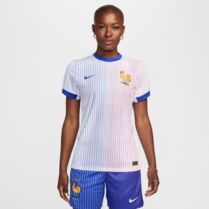 FFF 2024/25 Match Away Nike Dri-FIT ADV Authentic-fodboldtrøje til kvinder (herrehold) - hvid hvid S (EU 36-38)