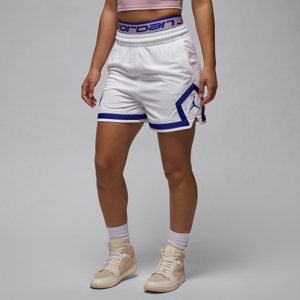 Jordan Sport Diamond-shorts (10 cm) til kvinder - hvid hvid XXL (EU 52-54)