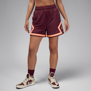 Jordan Sport Diamond-shorts (10 cm) til kvinder - rød rød XXL (EU 52-54)