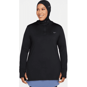 Nike Dri-FIT Swift Element UV-løbejakke med hætte til kvinder - sort sort L (EU 44-46)