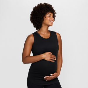Nike (M) One Dri-FIT-tanktop med slank pasform til kvinder (Maternity) - sort sort S (EU 36-38)