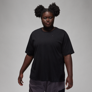 Jordan Essentials-kæreste-T-shirt til kvinder (plus size) - sort sort 2X