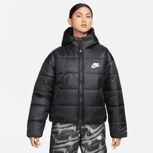 Nike Sportswear Therma-FIT Repel-jakke med syntetisk fyld og hætte til kvinder - sort sort M (EU 40-42)