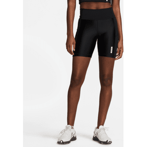 Nike Pro-cykelshorts (18 cm) med mellemhøj talje til kvinder - sort sort XXL (EU 52-54)