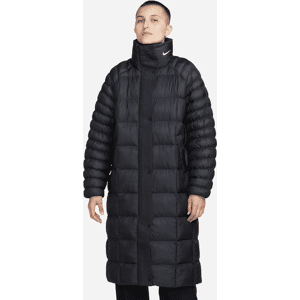 Overdimensioneret Nike Sportswear Swoosh Puffer PrimaLoft® Therma-FIT-parka til kvinder - sort sort M (EU 40-42)