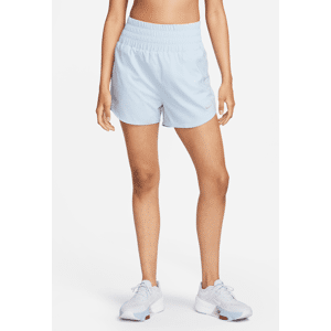 Nike One Dri-FIT-shorts med indershorts (7,5 cm) og ultrahøj talje til kvinder - blå blå L (EU 44-46)