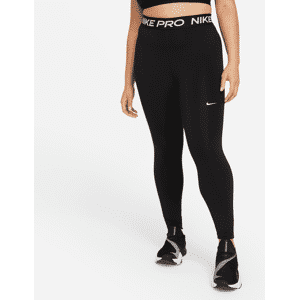 Nike Pro 365-leggings til kvinder (plus size) - sort sort 2X