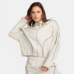 Vævet Nike Sportswear-jakke til kvinder - grå grå XL (EU 48-50)