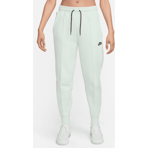 Nike Sportswear Tech Fleece-joggers med mellemhøj talje til kvinder - grøn grøn L (EU 44-46)