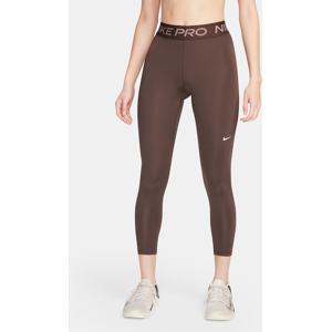 Nike Pro 365 7/8-leggings med mellemhøj talje til kvinder - brun brun M (EU 40-42)