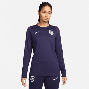 England Strike Nike Dri-FIT-fodboldtrøje med rund hals til kvinder - lilla lilla XS (EU 32-34)
