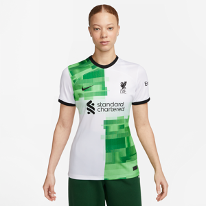 Liverpool FC 2023/24 Stadium Away Nike Dri-FIT-fodboldtrøje til kvinder - hvid hvid M (EU 40-42)