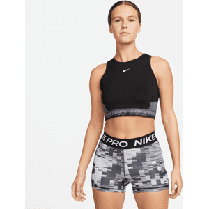 Kort Nike Pro Dri-FIT-træningstanktop til kvinder - sort sort M (EU 40-42)