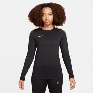 Strike Nike Dri-FIT-fodboldtrøje med rund hals til kvinder - sort sort M (EU 40-42)