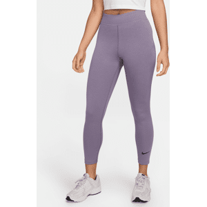 Højtaljede 7/8-Nike Sportswear Classic-leggings til kvinder - lilla lilla XXL (EU 52-54)