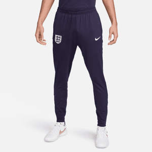 Maskinstrikkede England Strike Nike Dri-FIT-fodboldbukser til mænd - lilla lilla XL