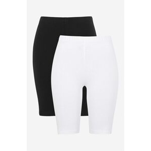 Cellbes of Sweden Komfortable cykelshorts i økologisk bomuld Tindra 2-pack  Female  Hvid+Sort