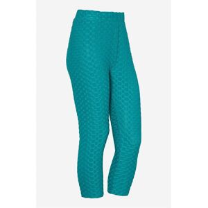 Cellbes of Sweden Capri leggings med strukturmønster Jacqueline  Female  Mørk turkis