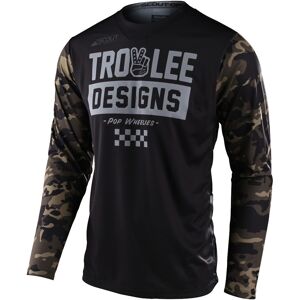 Troy Lee Designs Scout GP Peace & Wheelies Camo Motocross Jersey