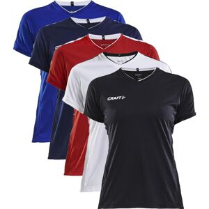 Craft 1905622 Progress Practise Tee Wmn Kvinde / Trænings T-Shirt / Sports T-Shirt / T-Shirt Navy M