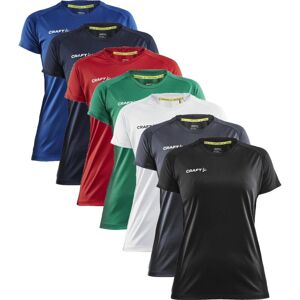 Craft 1910143 Evolve Tee W Kvinde / Trænings T-Shirt / Sports T-Shirt / T-Shirt Team Green L