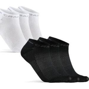 Craft 1910639 Core Dry Shaftless Sock 3-Pack Unisex White 40/42