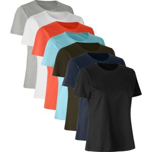 Id 0553 T-Shirt   Økologisk   Dame-Koral-2xl