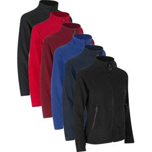 Id 0807 Zip-N-Mix Mikrofleece   Dame-Rød-L