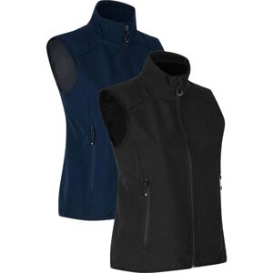 Id 0825 Softshell Vest   Funktionel   Dame-Navy-S