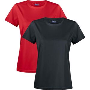 Projob 642031 2031 T-Shirt Dame I Spun-Dyed Polyester / Arbejds T-Shirt Red 2xl