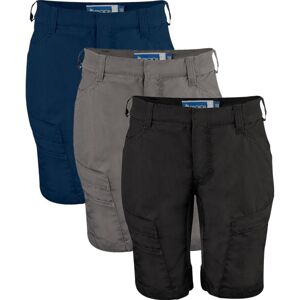 Projob 642555 2555 Shorts Med Stretchpaneler, Damemodel / Arbejdsshorts Grey C38