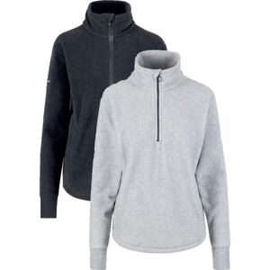 Trespass Swirled- Ladies Fleece Jacket At200  / Jakke Grey Marl M