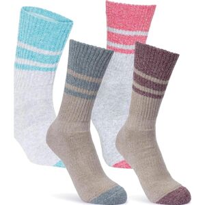 Trespass Hadley - Female Socks / Dame Marine Marl/raspberry Marl 3/6