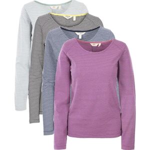 Trespass Caribou - Female Casual Top / Dame Black Stripe L