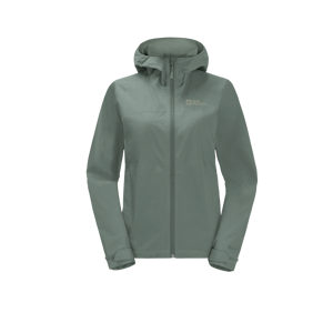 Jack Wolfskin Women's Elsberg 2.5-Layer Jacket Hedge Green M, Hedge Green