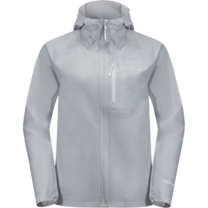 Jack Wolfskin Women's Prelight 3-Layer Jacket Cool Grey XS, Cool Grey