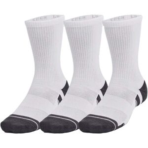 Under Armour Ua Performance Tech 3pk Crew White 47.5-50.5, White