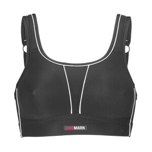 Swegmark Movement Sports Bra Coolmax Moulded Cups Black 80E, Black