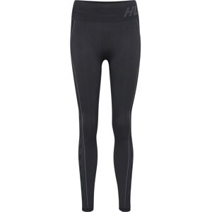 Hummel Hmlte Christel Seamless Mw Tights Black/Asphalt Melange L, Black/Asphalt Melange