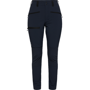 Haglöfs Women's Mid Slim Pant Tarn Blue/True Black 46, Tarn Blue/True Black