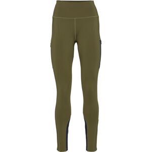 Kari Traa Women's Ane High Waist Tights Dark Olive Green S, Dark Olive Green