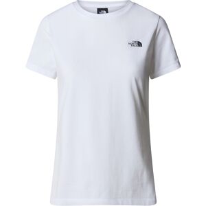 The North Face W S/S Simple Dome Tee TNF White XS, Tnf White