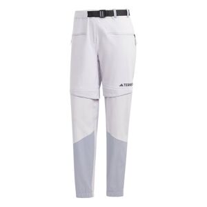 Adidas Women's Terrex Utilitas Hiking Zip-Off Pants Sildaw 42, SILDAW