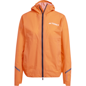 Adidas Women's Terrex Xperior 2.5L Light RAIN.RDY Jacket Semi Impact Orange L, Semi Impact Orange