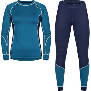 Urberg Base Layer Set Wmn Mallard Blue XL, Mallard Blue