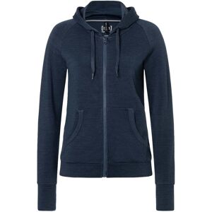 super.natural Women's  Everyday Zip Hoodie Blueberry L, Blueberry