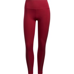 Adidas Women's Optime Training Icons 7/8 Tight Legacy Burgundy M Regular, Legacy Burgundy