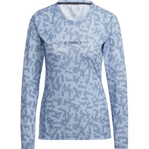 Adidas Women's Terrex Trail Running Long Sleeve Tee Bludaw/Wonste XS, Bludaw/Wonste